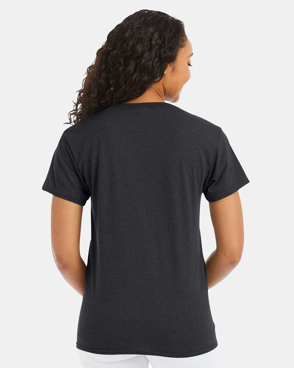 Unisex Ecosmart™ T-Shirt - OnModelBack - B06500093 - Charcoal Heather