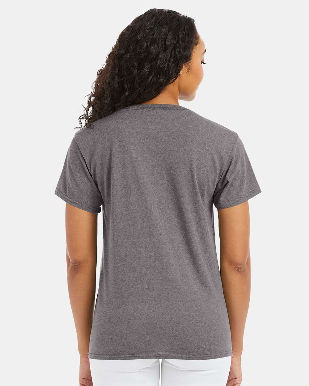 Unisex Ecosmart™ T-Shirt - OnModelBack - B06500133 - Oxford Grey