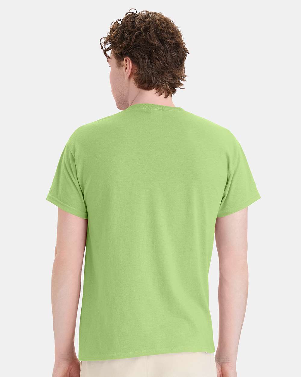 Unisex Ecosmart™ T-Shirt - OnModelBack - B06500173 - Lime