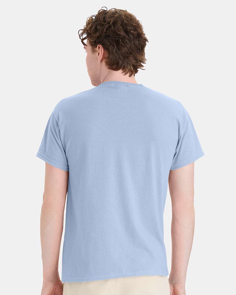 Unisex Ecosmart™ T-Shirt - OnModelBack - B06500253 - Light Blue