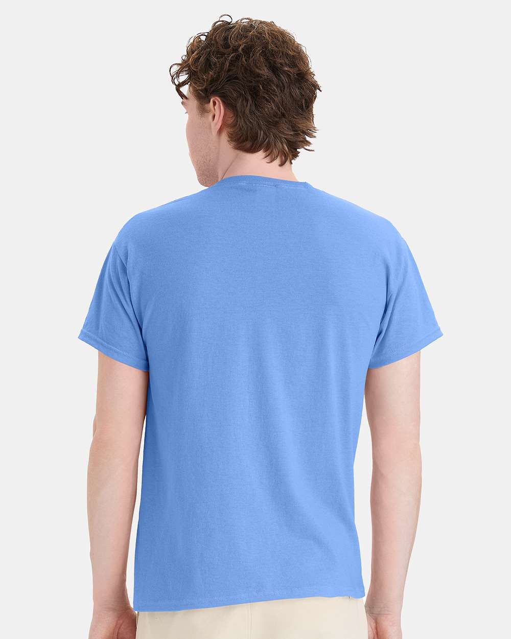 Unisex Ecosmart™ T-Shirt - OnModelBack - B06500273 - Carolina Blue