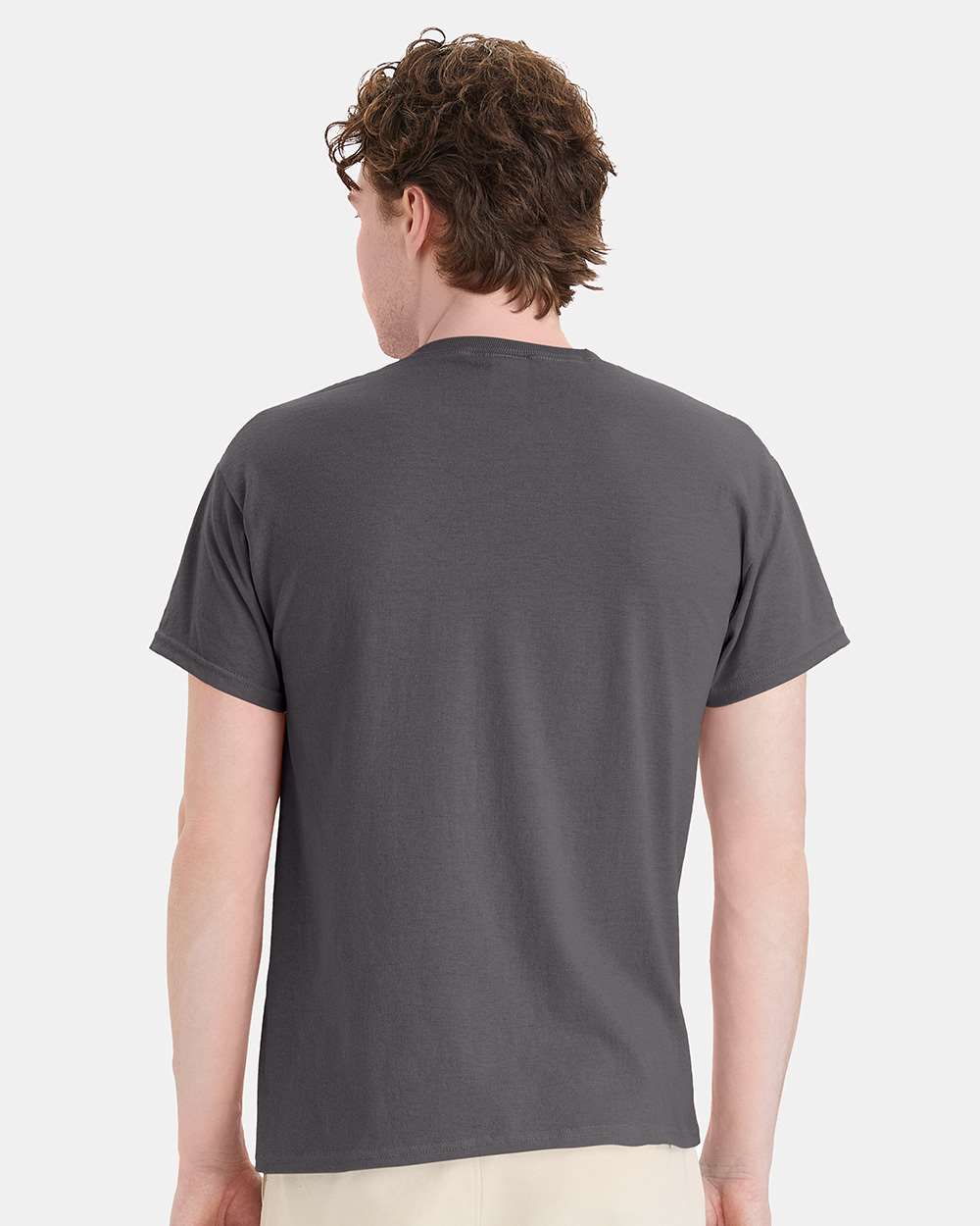 Unisex Ecosmart™ T-Shirt - OnModelBack - B06500353 - Smoke Grey