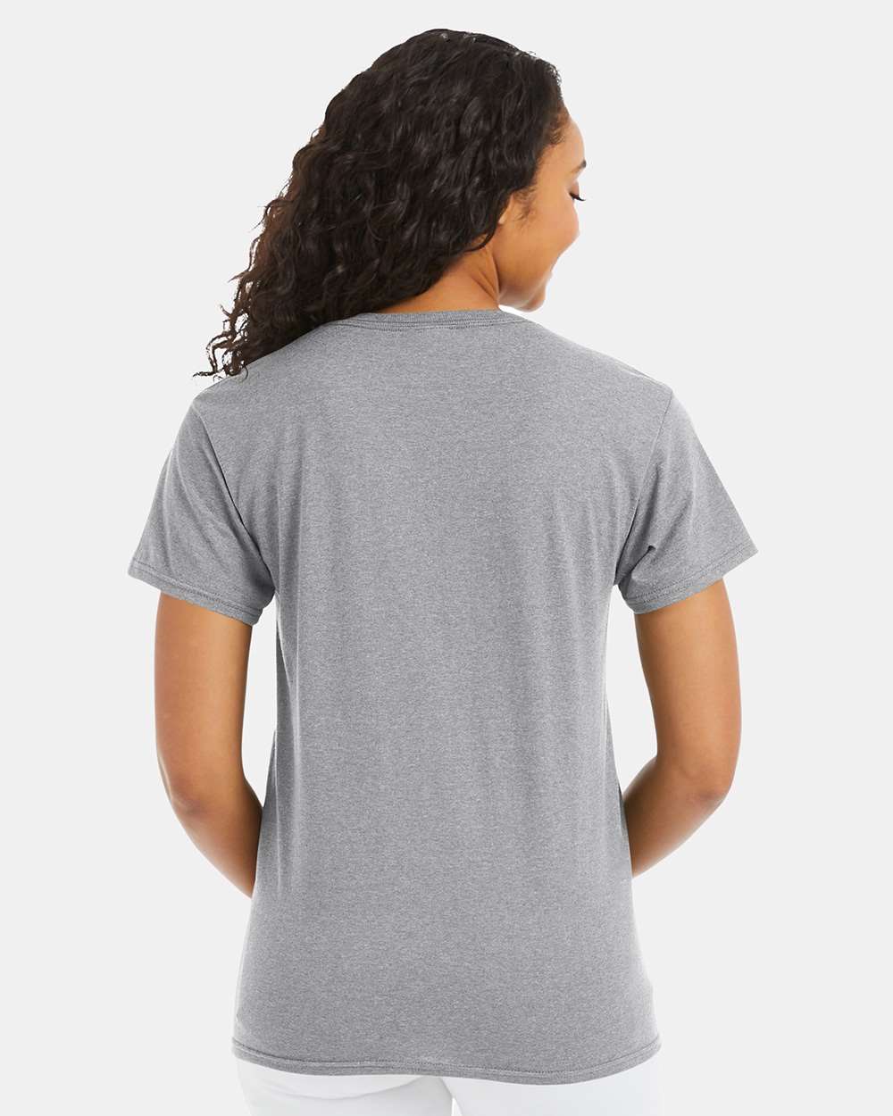 Unisex Ecosmart™ T-Shirt - OnModelBack - B06500583 - Light Steel
