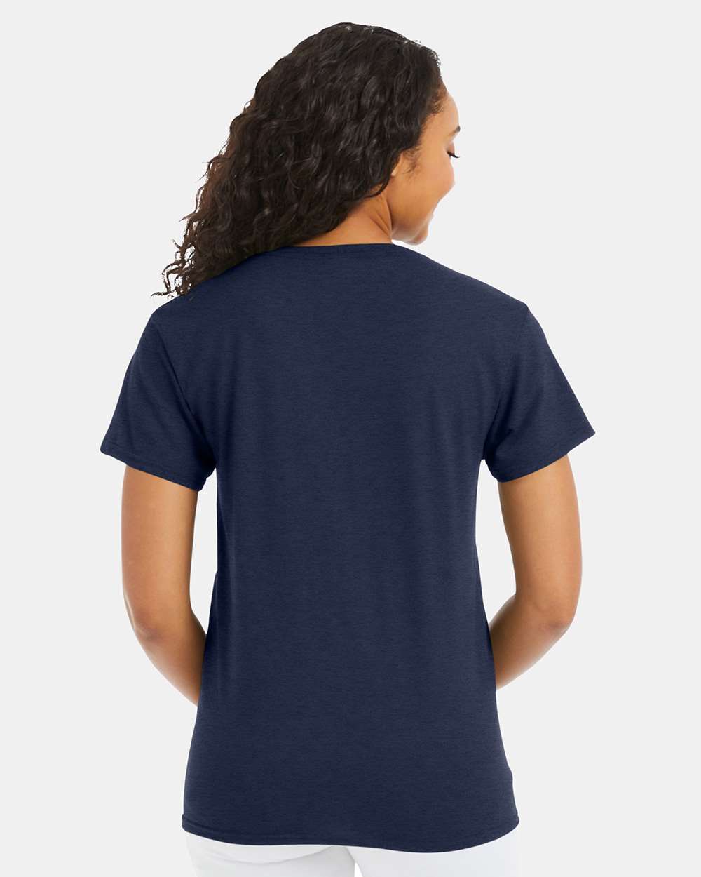 Unisex Ecosmart™ T-Shirt - OnModelBack - B06500613 - Heather Navy