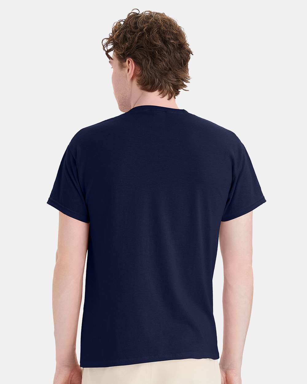 Unisex Ecosmart™ T-Shirt - OnModelBack - B06500653 - Navy