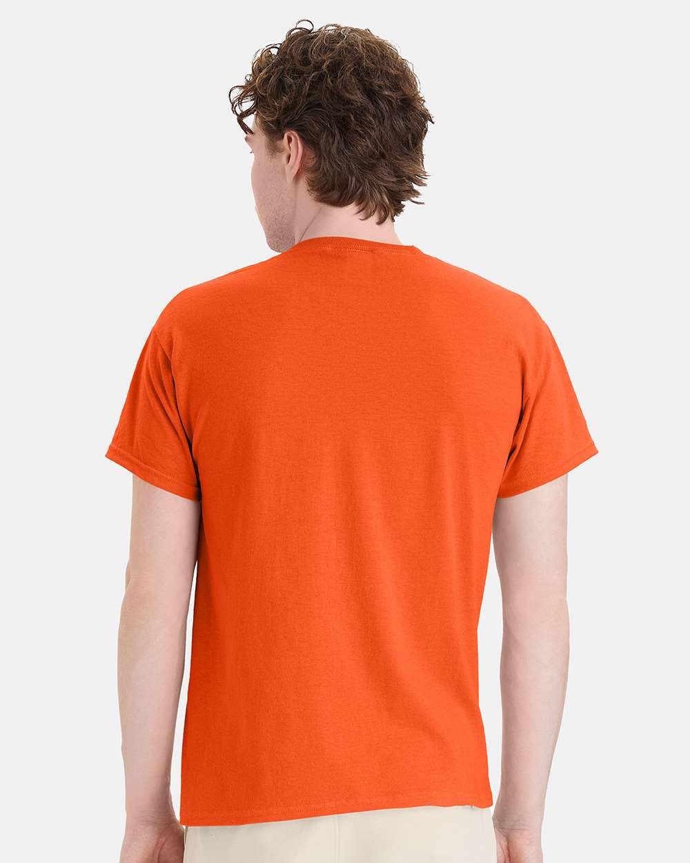 Unisex Ecosmart™ T-Shirt - OnModelBack - B06500663 - Orange