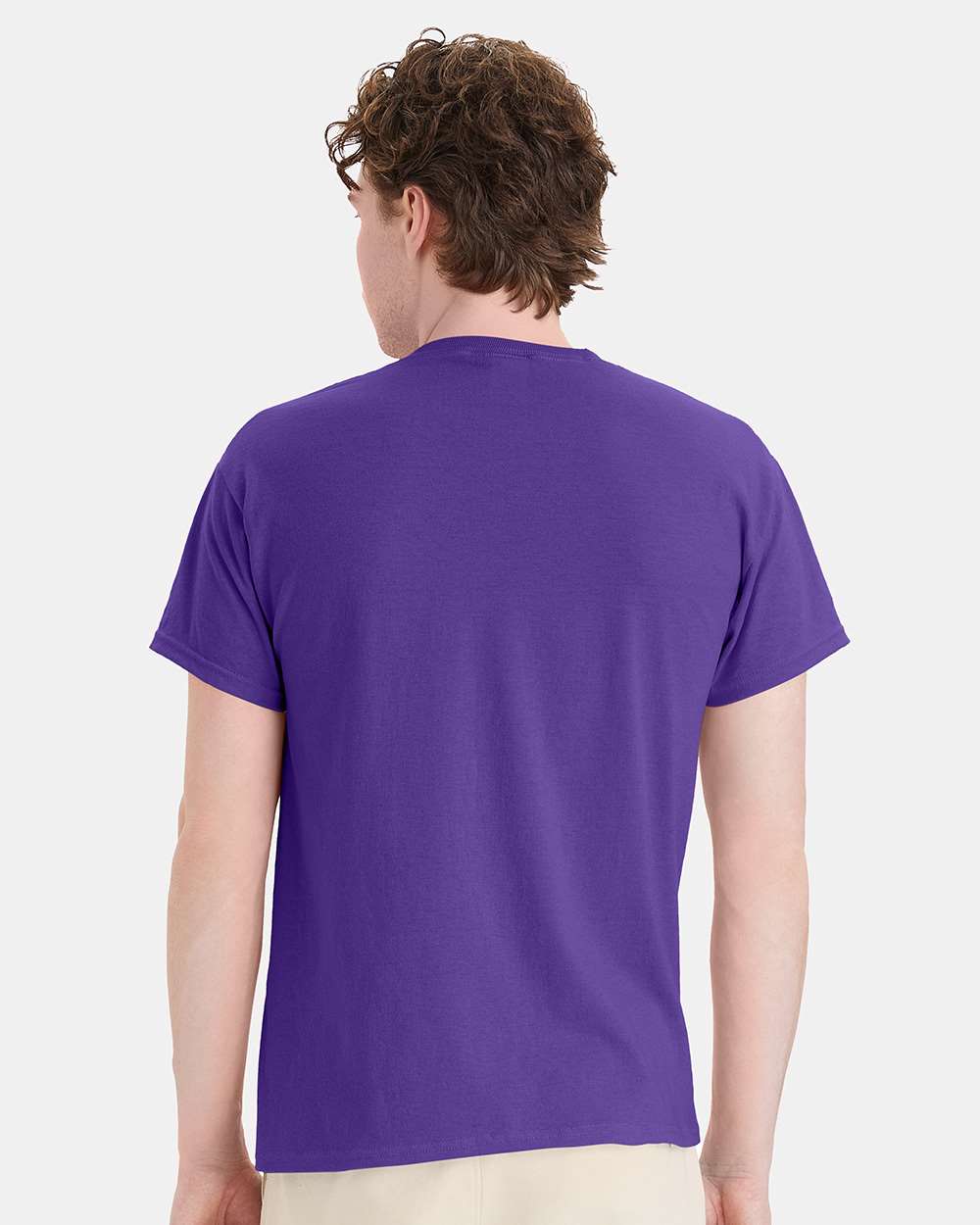 Unisex Ecosmart™ T-Shirt - OnModelBack - B06500673 - Purple