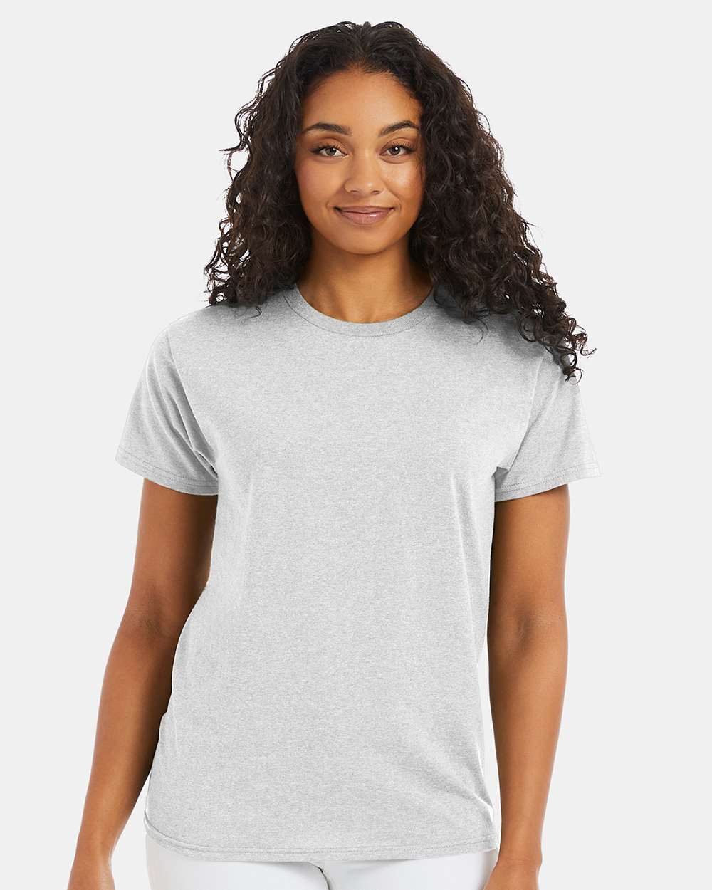 Unisex Ecosmart™ T-Shirt - OnModelFront - B06500023 - Ash