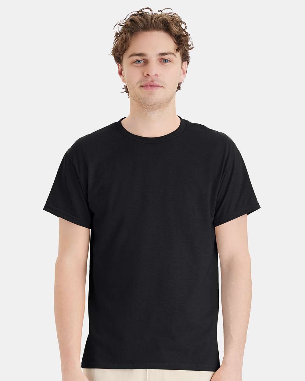 Unisex Ecosmart™ T-Shirt - OnModelFront - B06500503 - Black