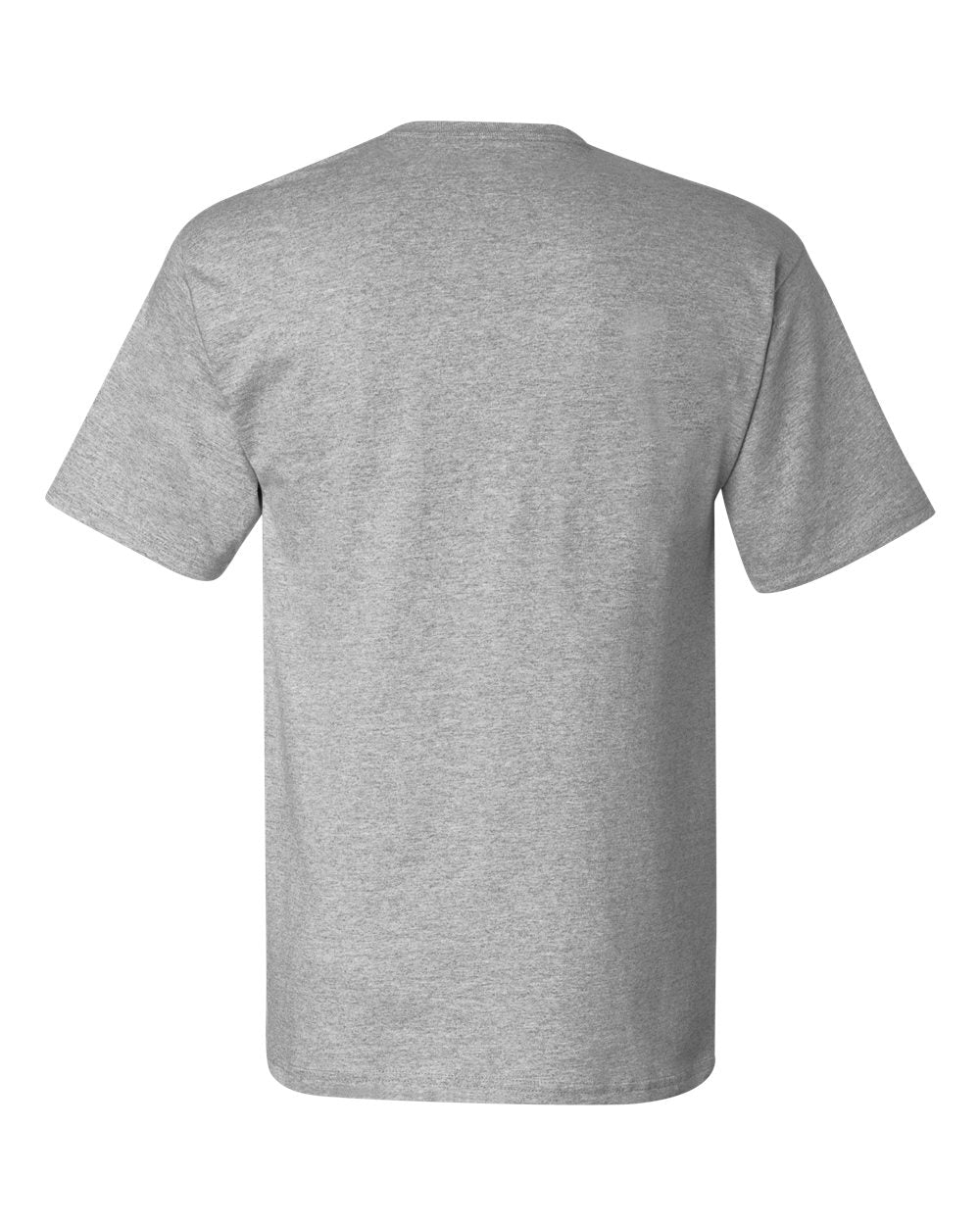 Men's Authentic Pocket T-Shirt - Back - B07000583 - Light Steel