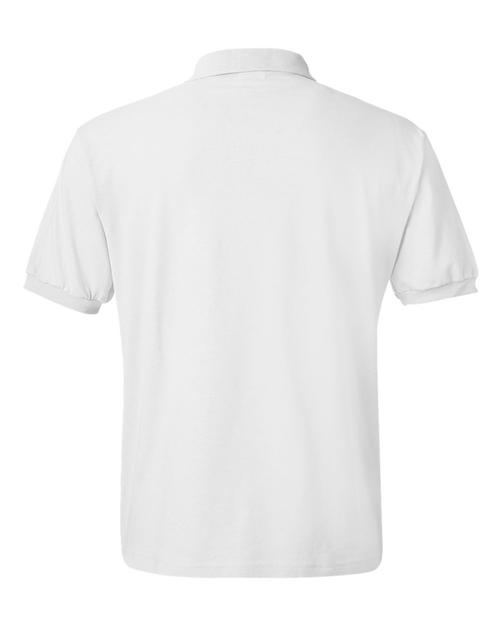 Men's Ecosmart® Jersey Polo - Back - B11000003 - White