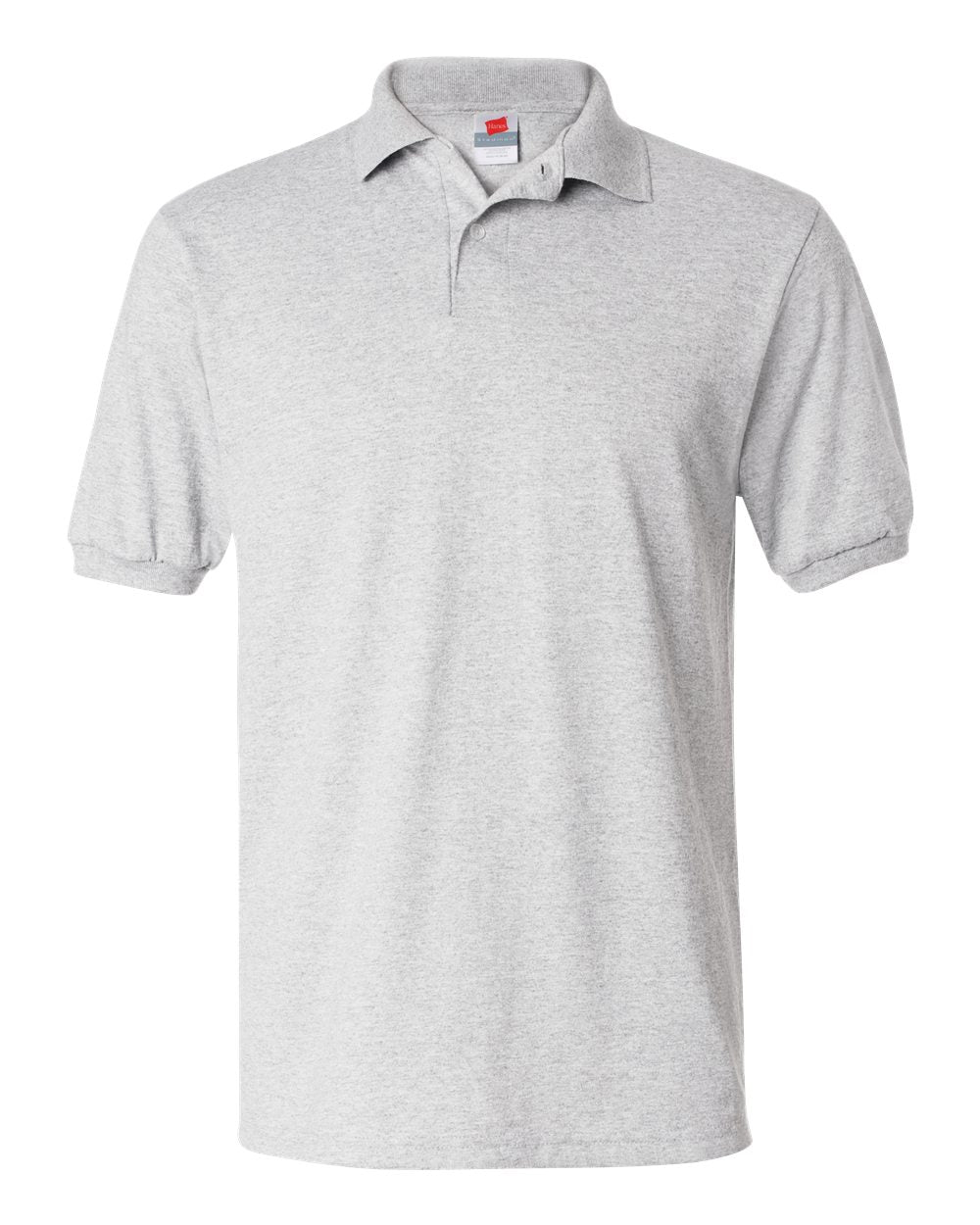 Men's Ecosmart® Jersey Polo - Front - B11000023 - Ash