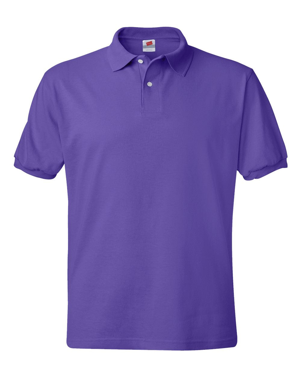 Men's Ecosmart® Jersey Polo - Front - B11000673 - Purple