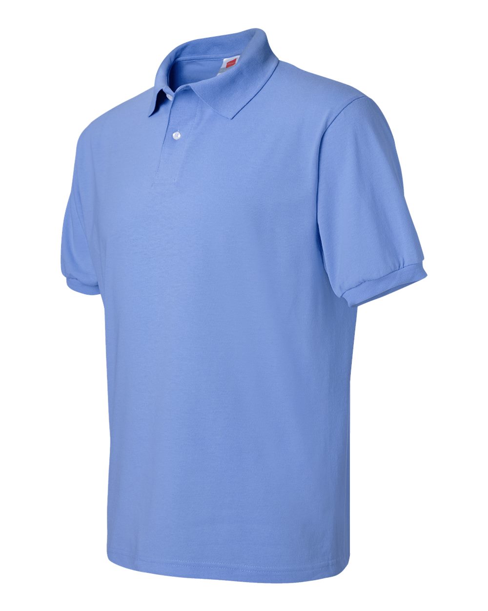Men's Ecosmart® Jersey Polo - Side - B11000263 - Carolina Blue