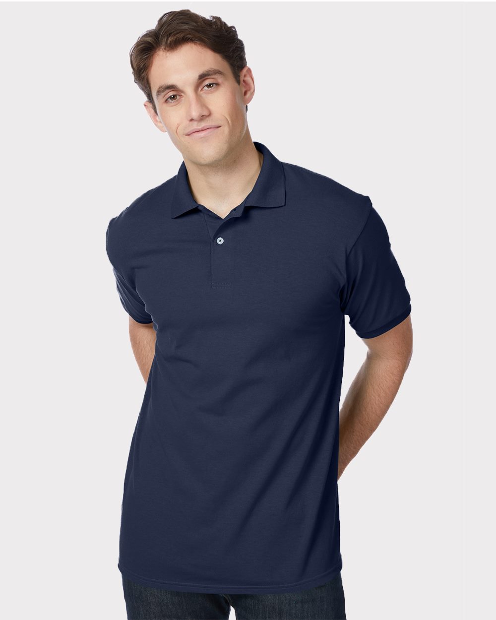 Men's Ecosmart® Jersey Polo - styleImage