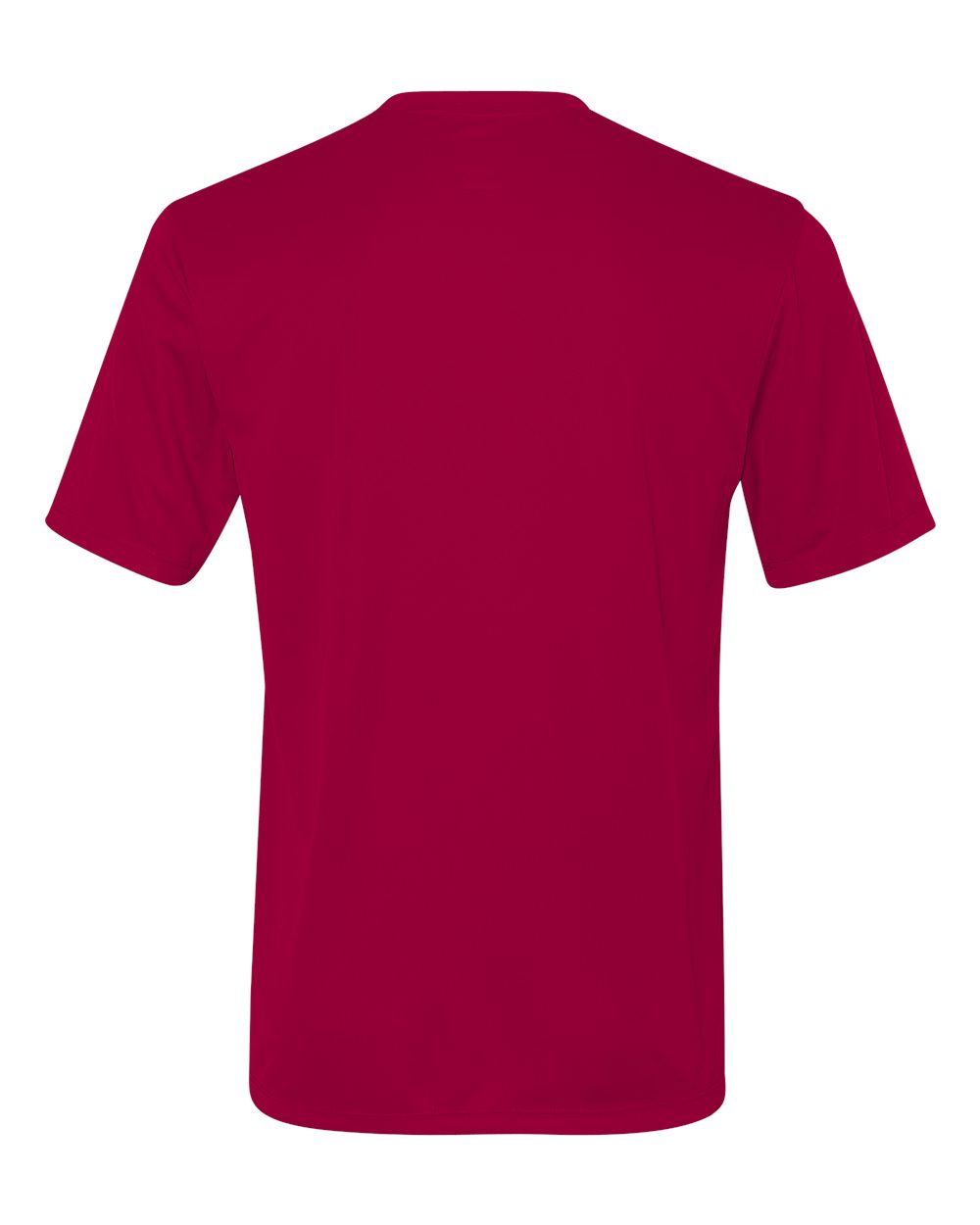 Unisex Cool DRI® Performance T-Shirt - Back - B00100223 - Deep Red