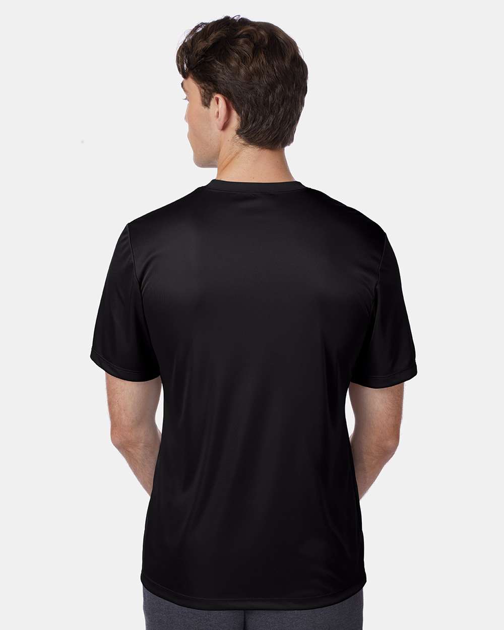 Unisex Cool DRI® Performance T-Shirt - OnModelBack - B00100503 - Black