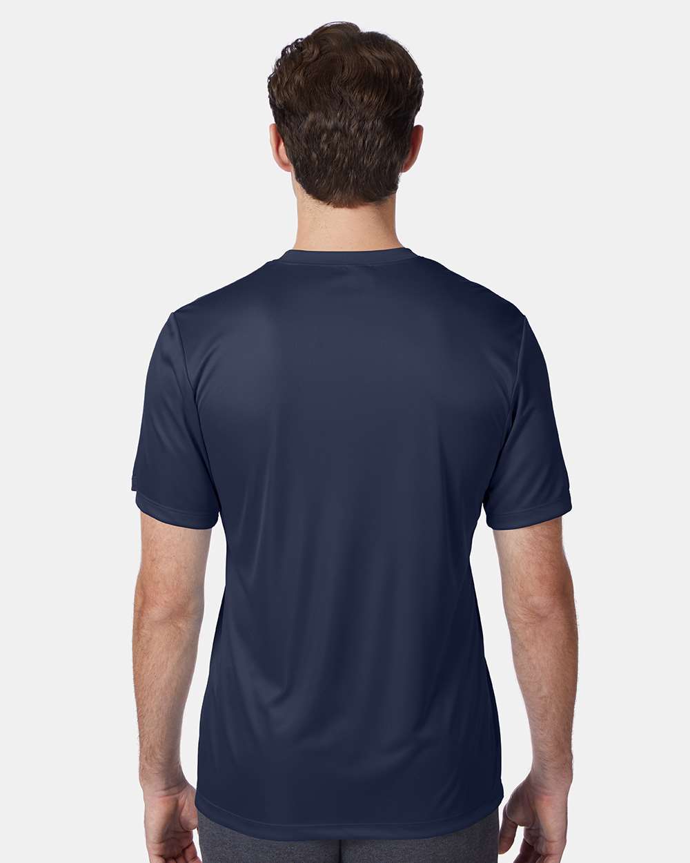 Unisex Cool DRI® Performance T-Shirt - OnModelBack - B00100653 - Navy