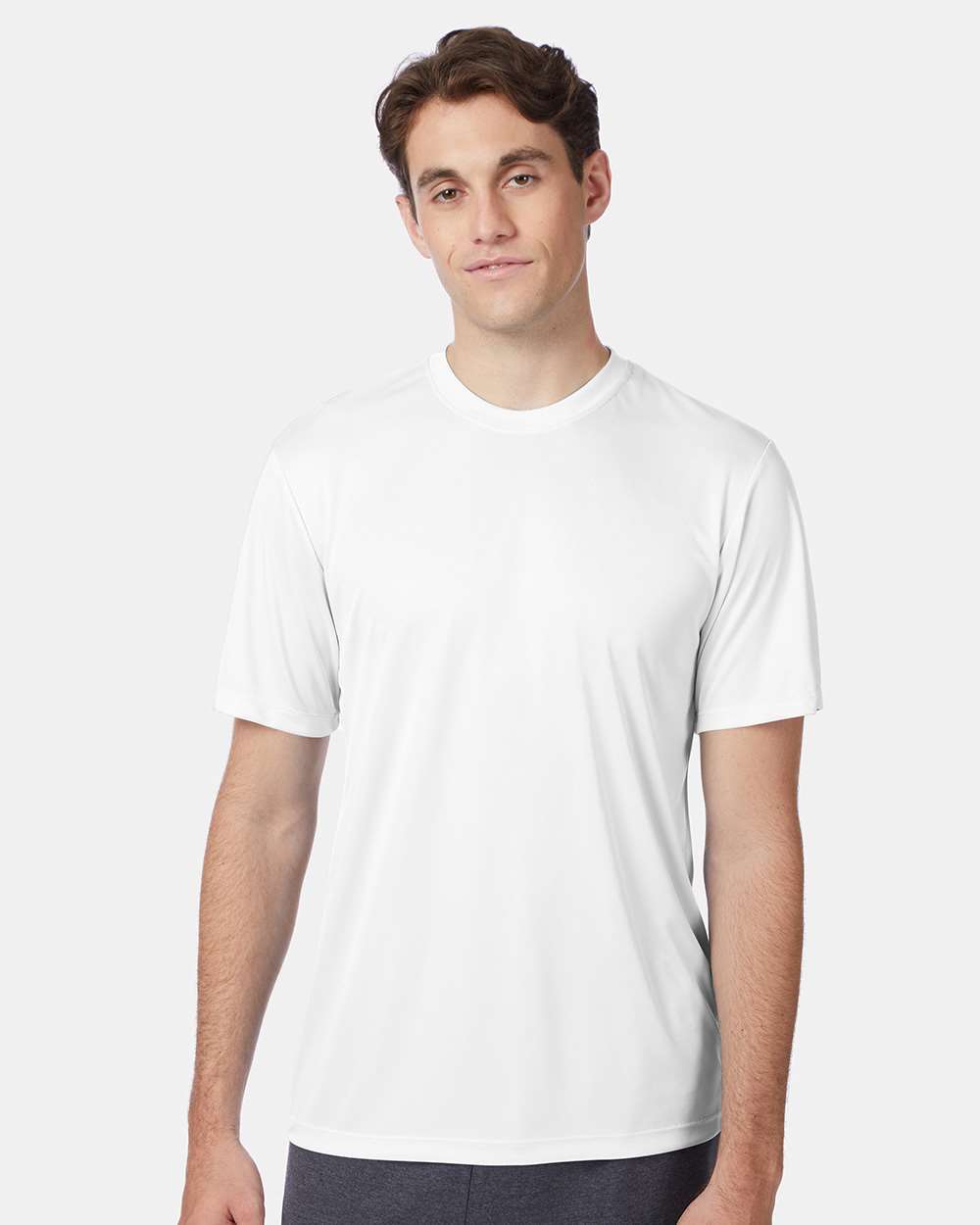 Unisex Cool DRI® Performance T-Shirt - OnModelFront - B00100003 - White