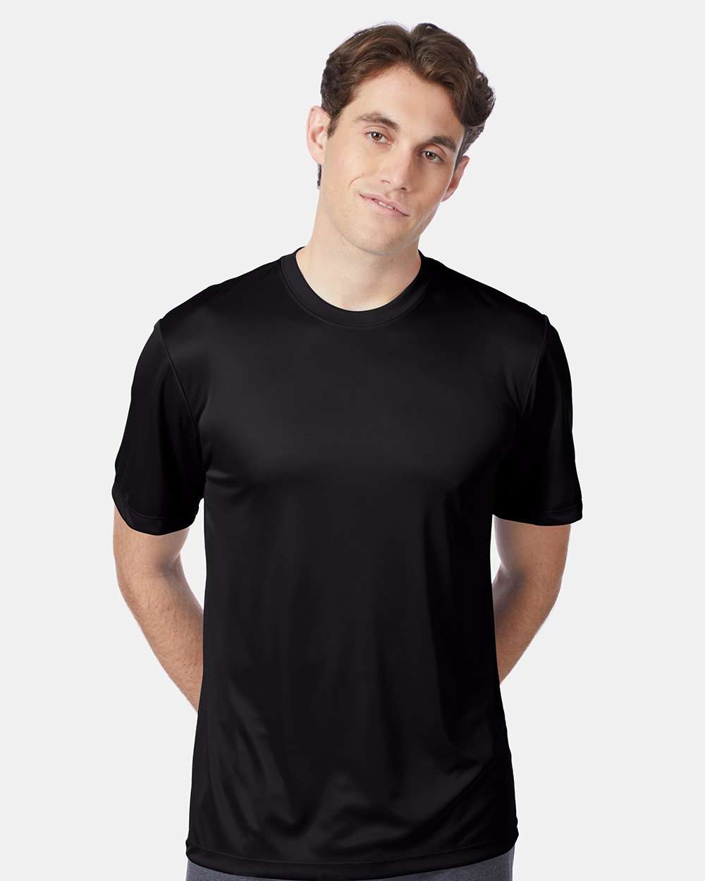 Unisex Cool DRI® Performance T-Shirt - OnModelFront - B00100503 - Black