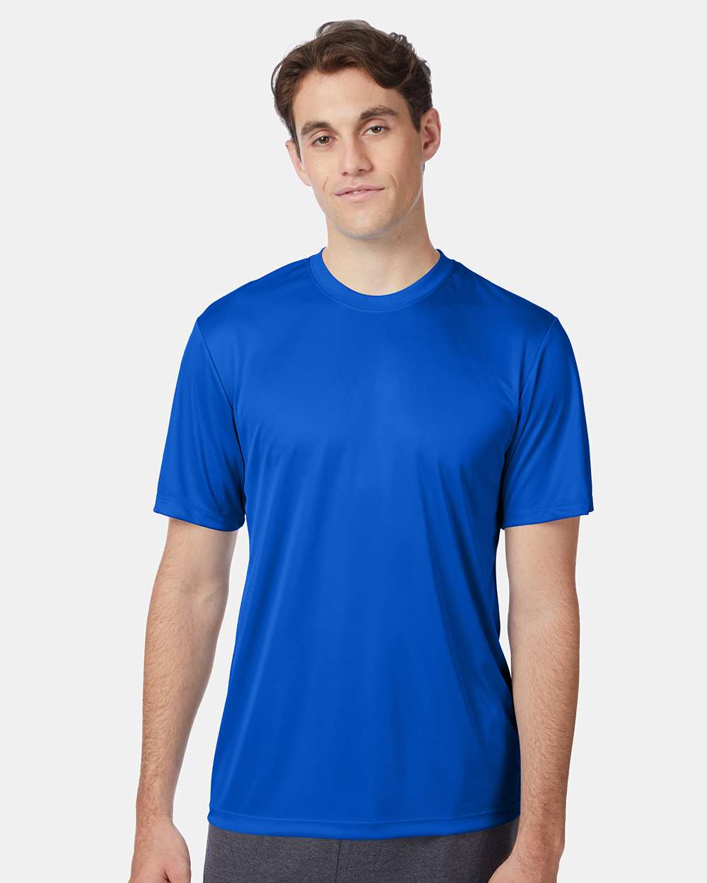 Unisex Cool DRI® Performance T-Shirt - OnModelFront - B00100883 - Deep Royal