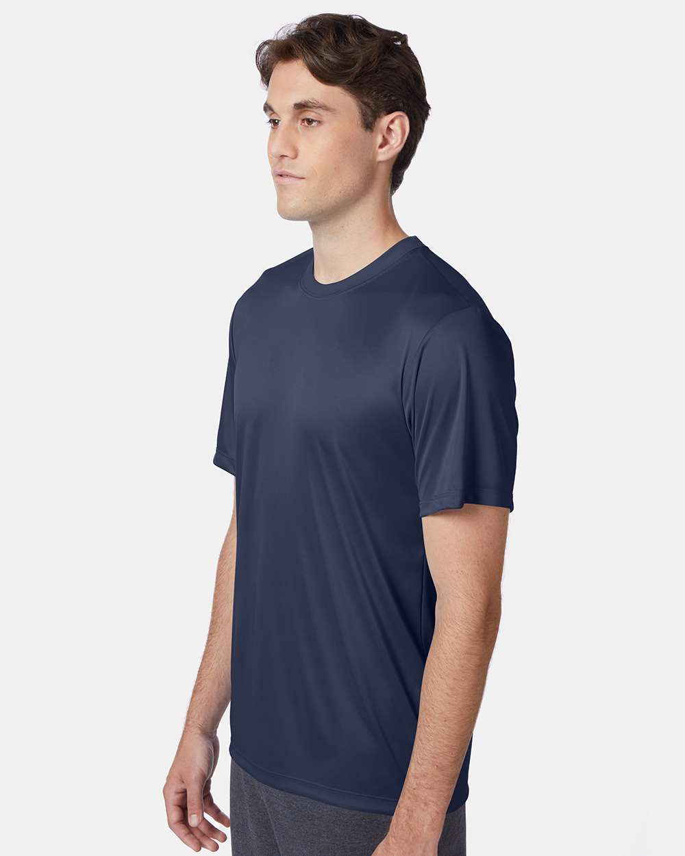Unisex Cool DRI® Performance T-Shirt - OnModelSide - B00100653 - Navy