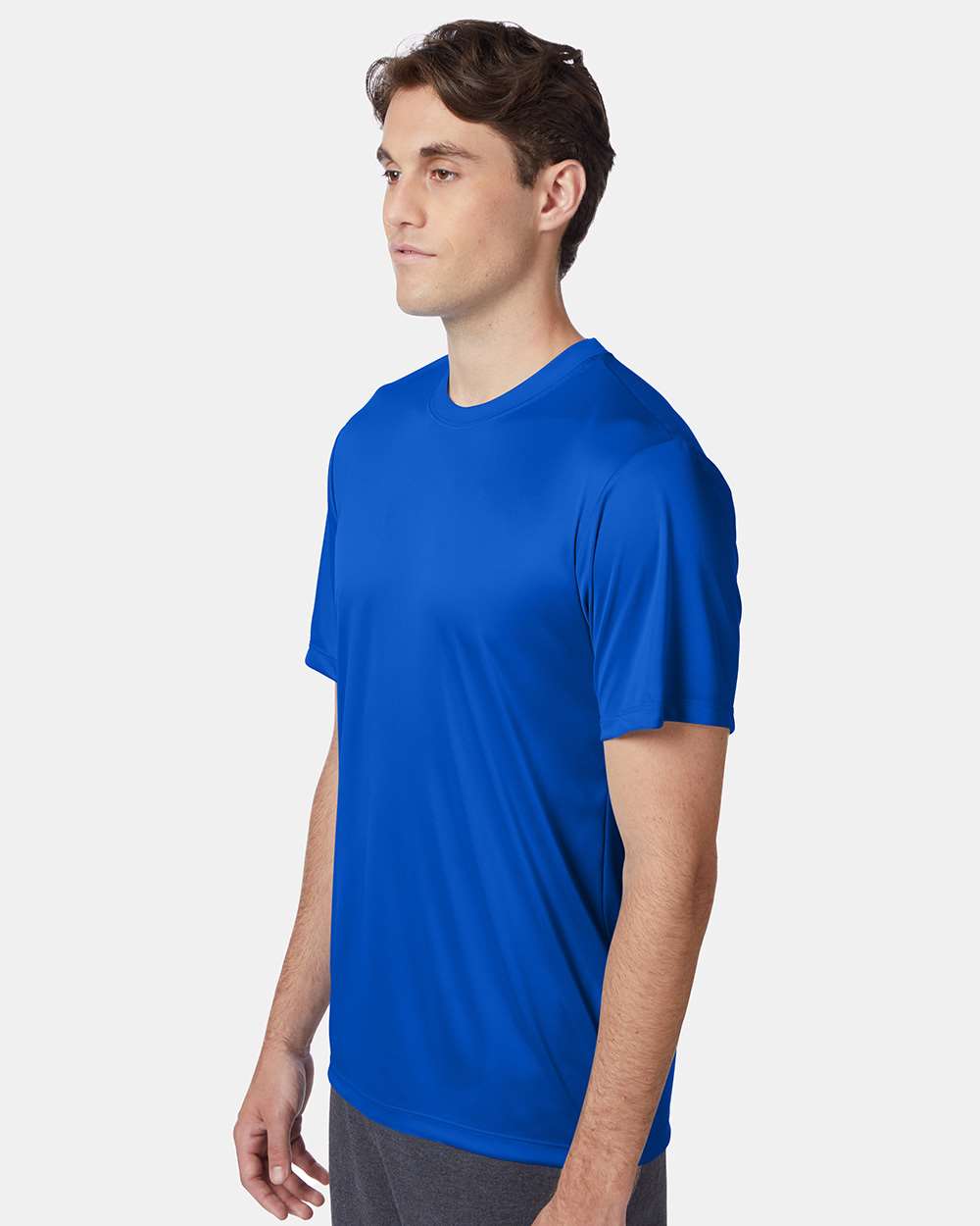 Unisex Cool DRI® Performance T-Shirt - OnModelSide - B00100883 - Deep Royal