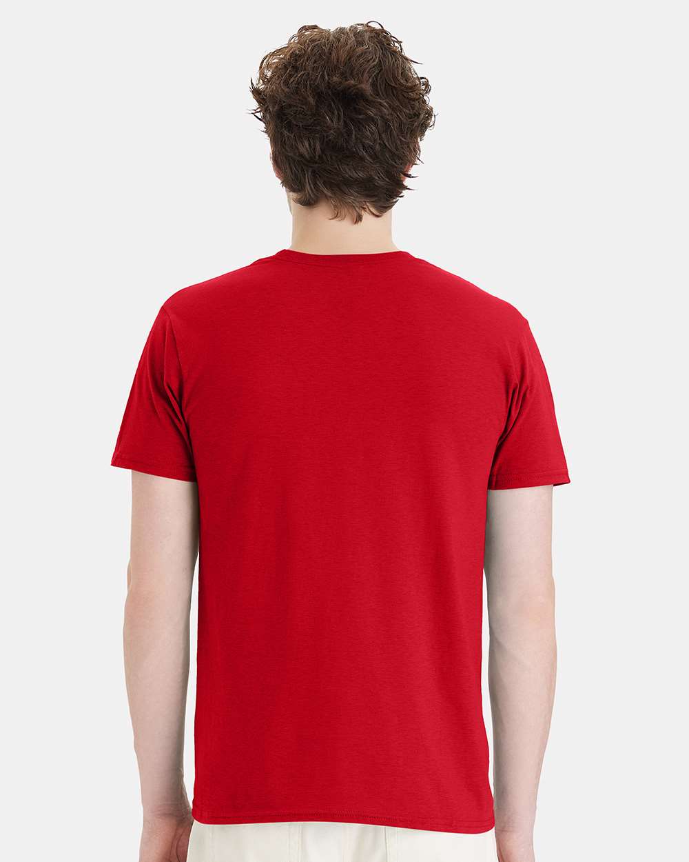 Perfect-T T-Shirt - OnModelBack - B00600073 - Athletic Red