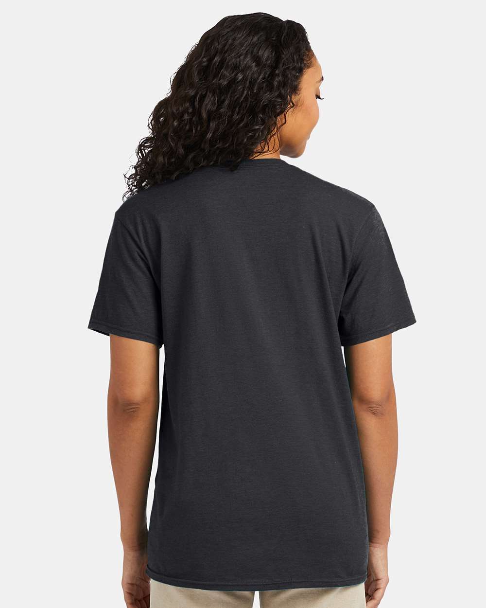 Perfect-T T-Shirt - OnModelBack - B00600093 - Charcoal Heather