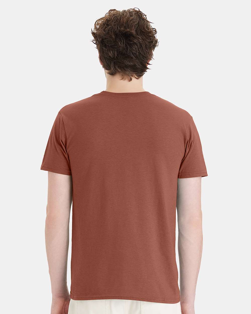 Perfect-T T-Shirt - OnModelBack - B00600143 - Canyon Rock Brown