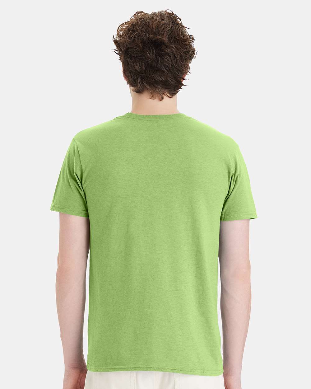 Perfect-T T-Shirt - OnModelBack - B00600173 - Lime