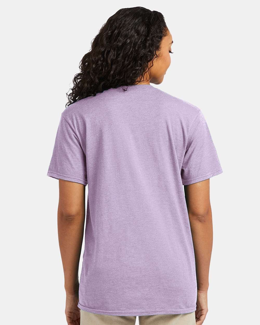 Perfect-T T-Shirt - OnModelBack - B00600213 - Marbled Pale Violet