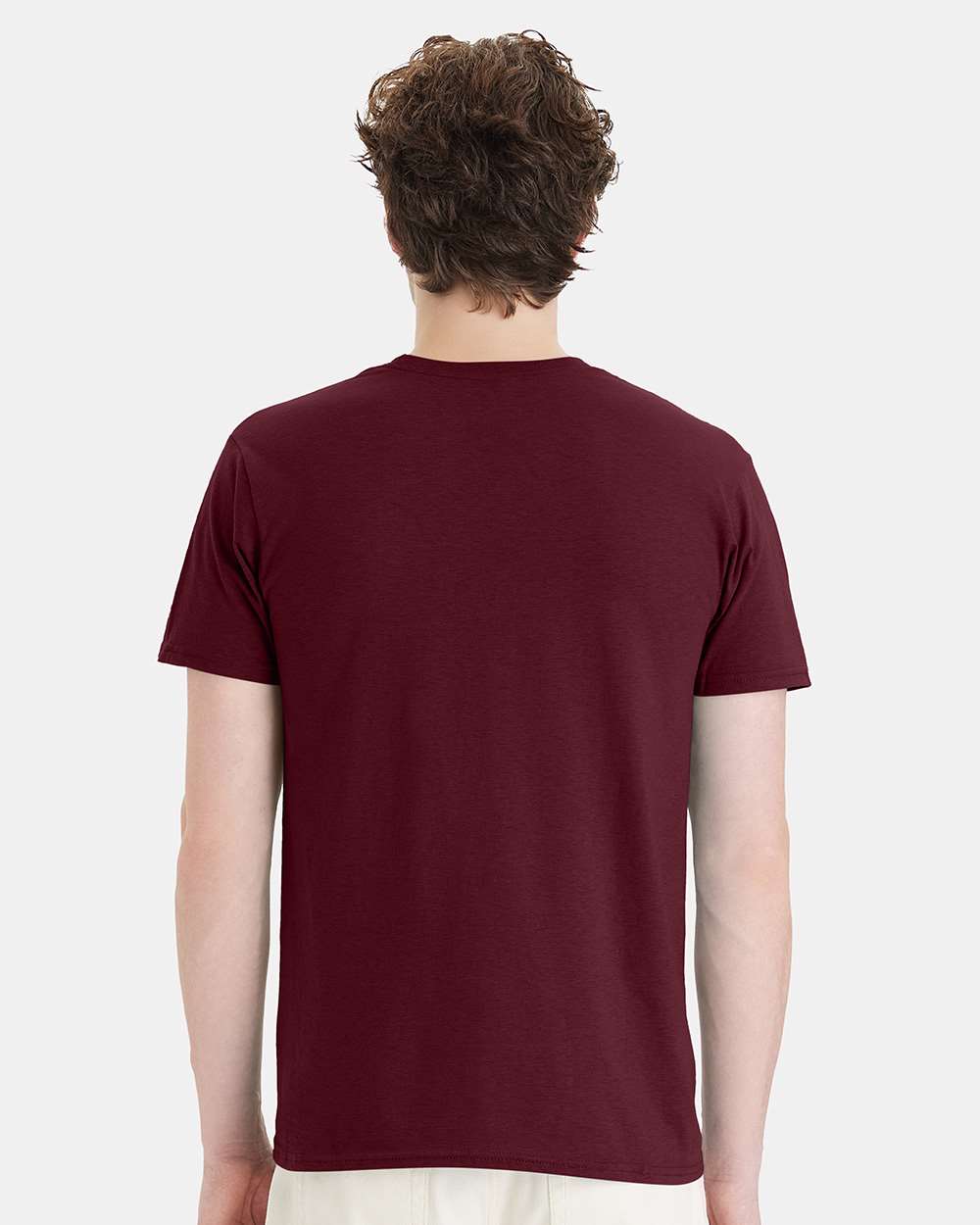Perfect-T T-Shirt - OnModelBack - B00600533 - Maroon