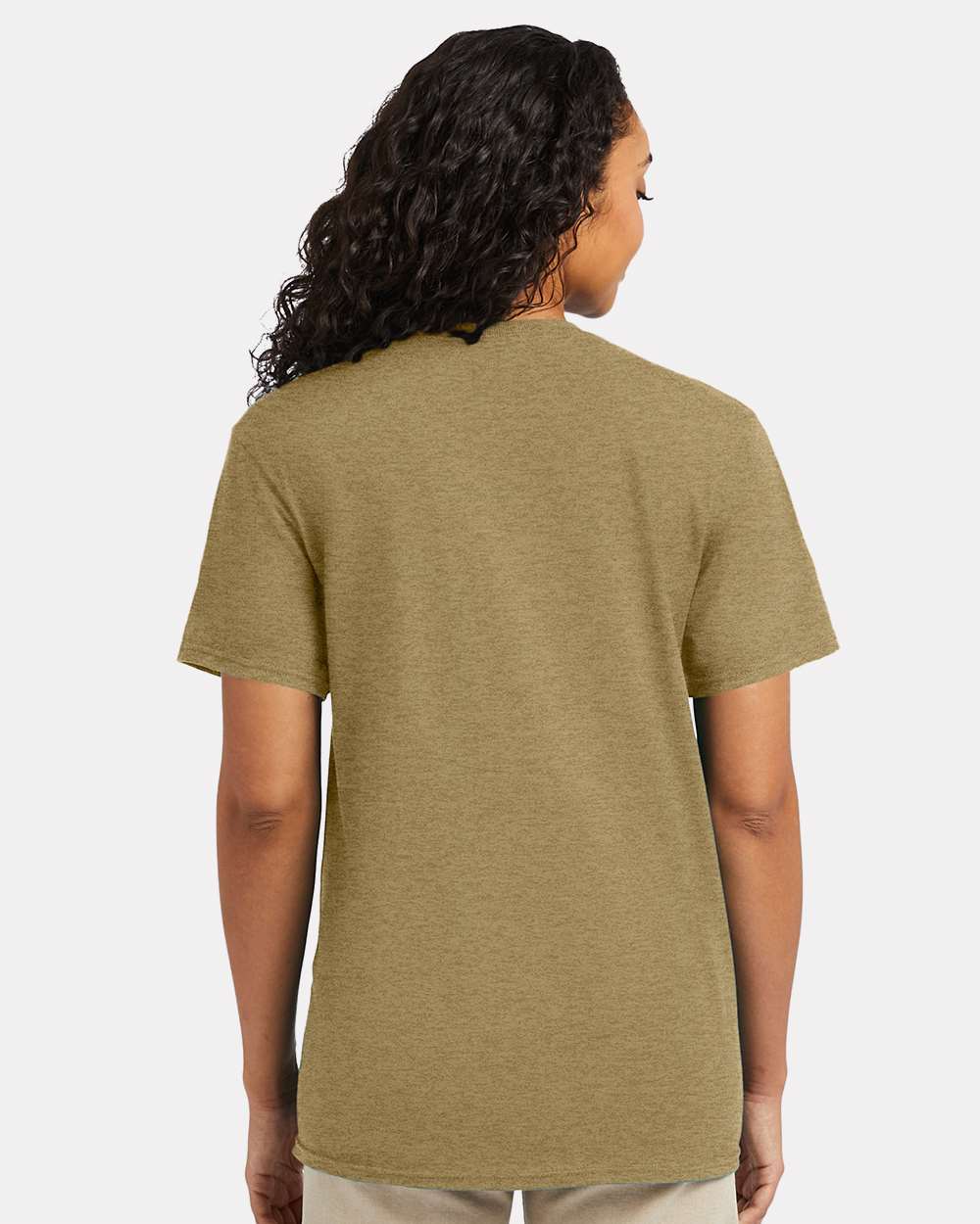 Perfect-T T-Shirt - OnModelBack - B00600553 - Brown Sugar Heather