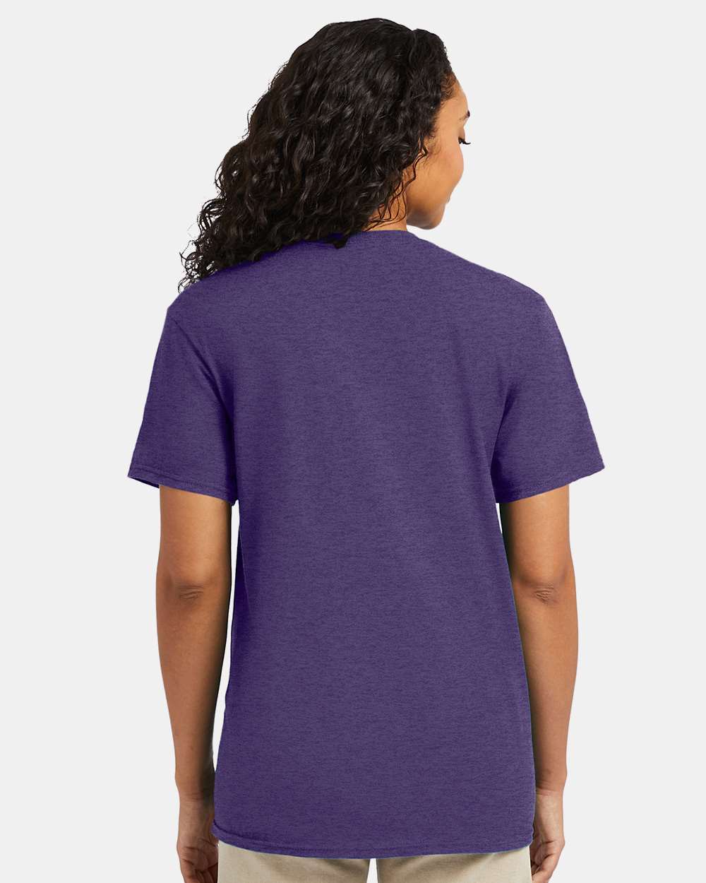 Perfect-T T-Shirt - OnModelBack - B00600723 - Grape Smash Heather