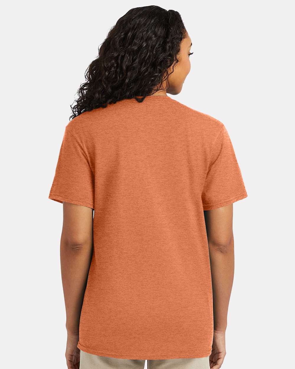 Perfect-T T-Shirt - OnModelBack - B00600803 - Pumpkin Heather