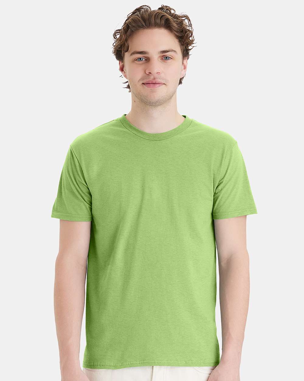 Perfect-T T-Shirt - OnModelFront - B00600173 - Lime