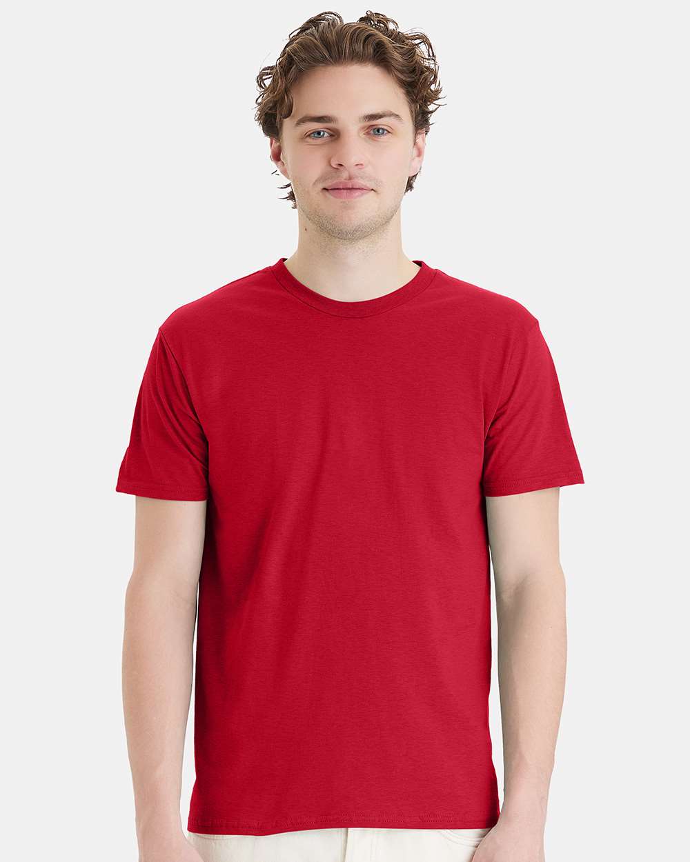 Perfect-T T-Shirt - OnModelFront - B00600223 - Deep Red