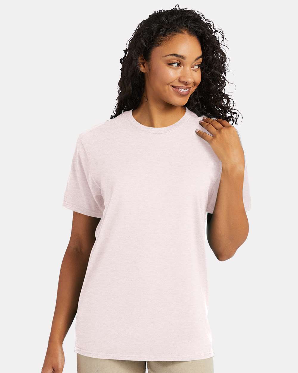 Perfect-T T-Shirt - OnModelFront - B00600313 - Body Blush Heather