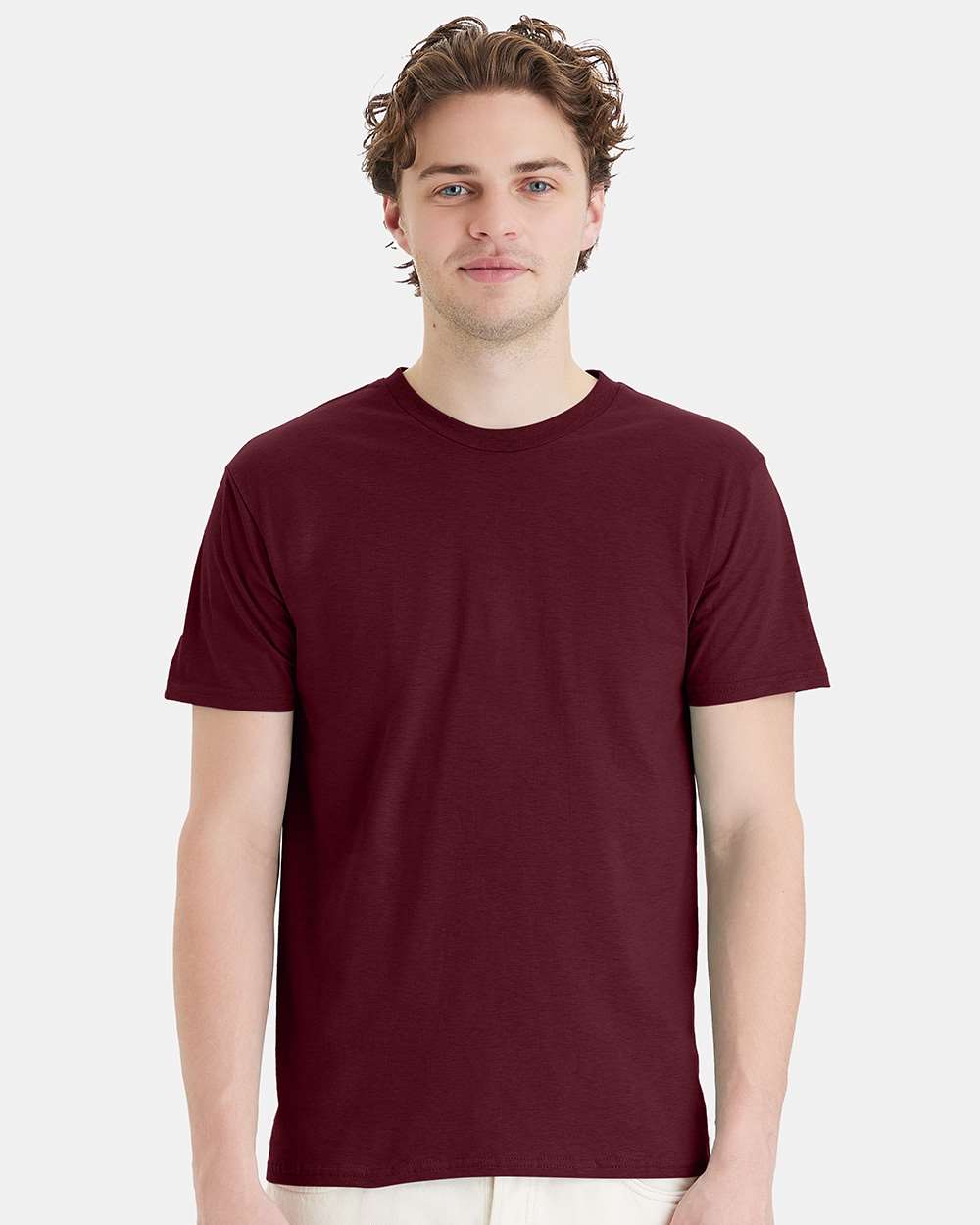 Perfect-T T-Shirt - OnModelFront - B00600533 - Maroon