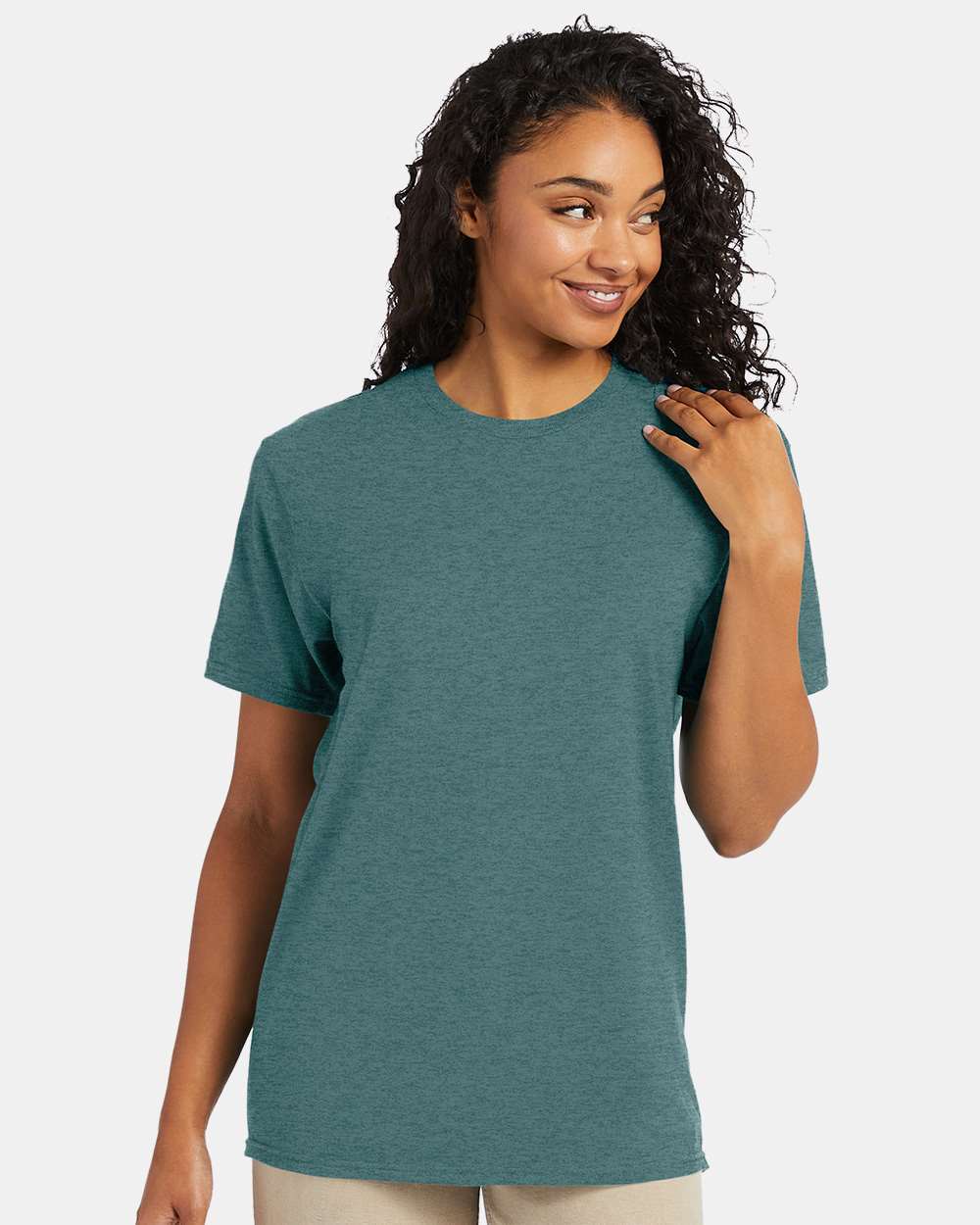 Perfect-T T-Shirt - OnModelFront - B00600693 - Cactus Heather