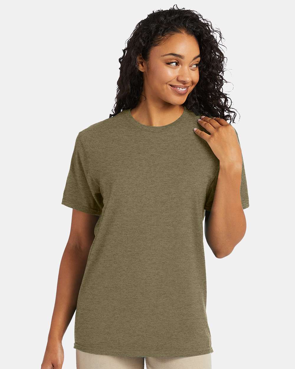Perfect-T T-Shirt - OnModelFront - B00600743 - Oregano Heather