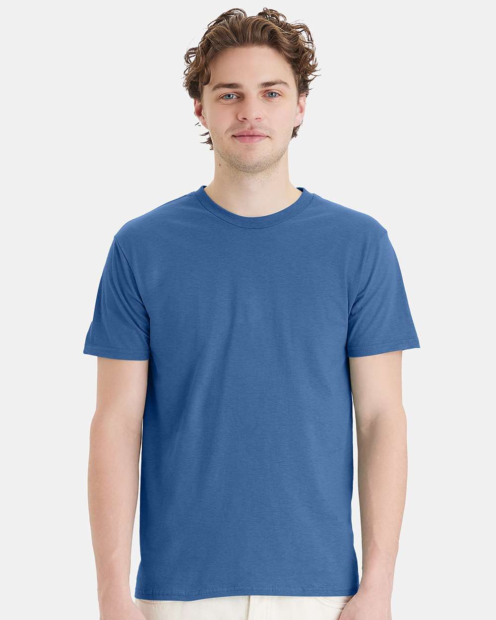 Perfect-T T-Shirt - OnModelFront - B00600983 - Denim Blue