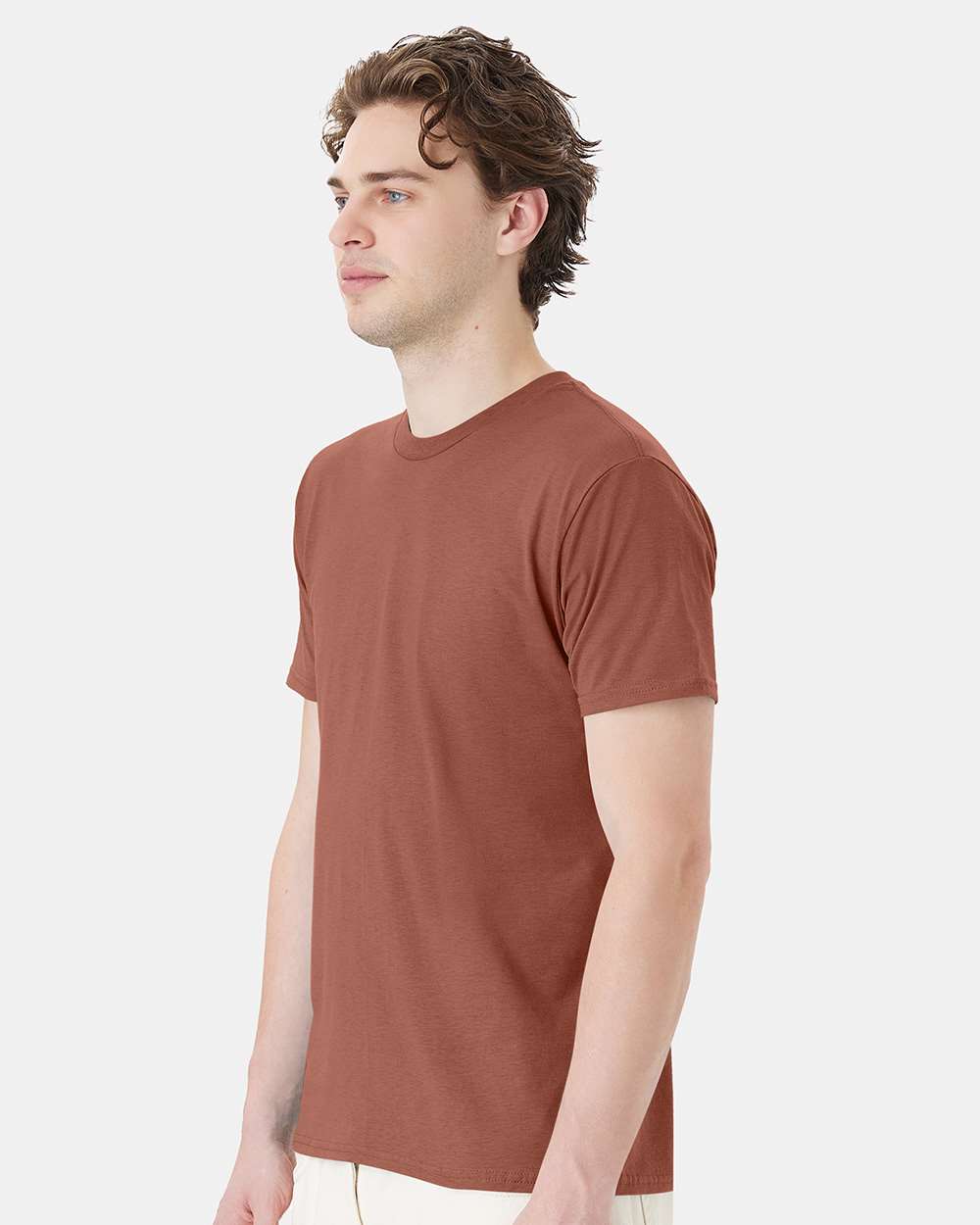 Perfect-T T-Shirt - OnModelSide - B00600143 - Canyon Rock Brown