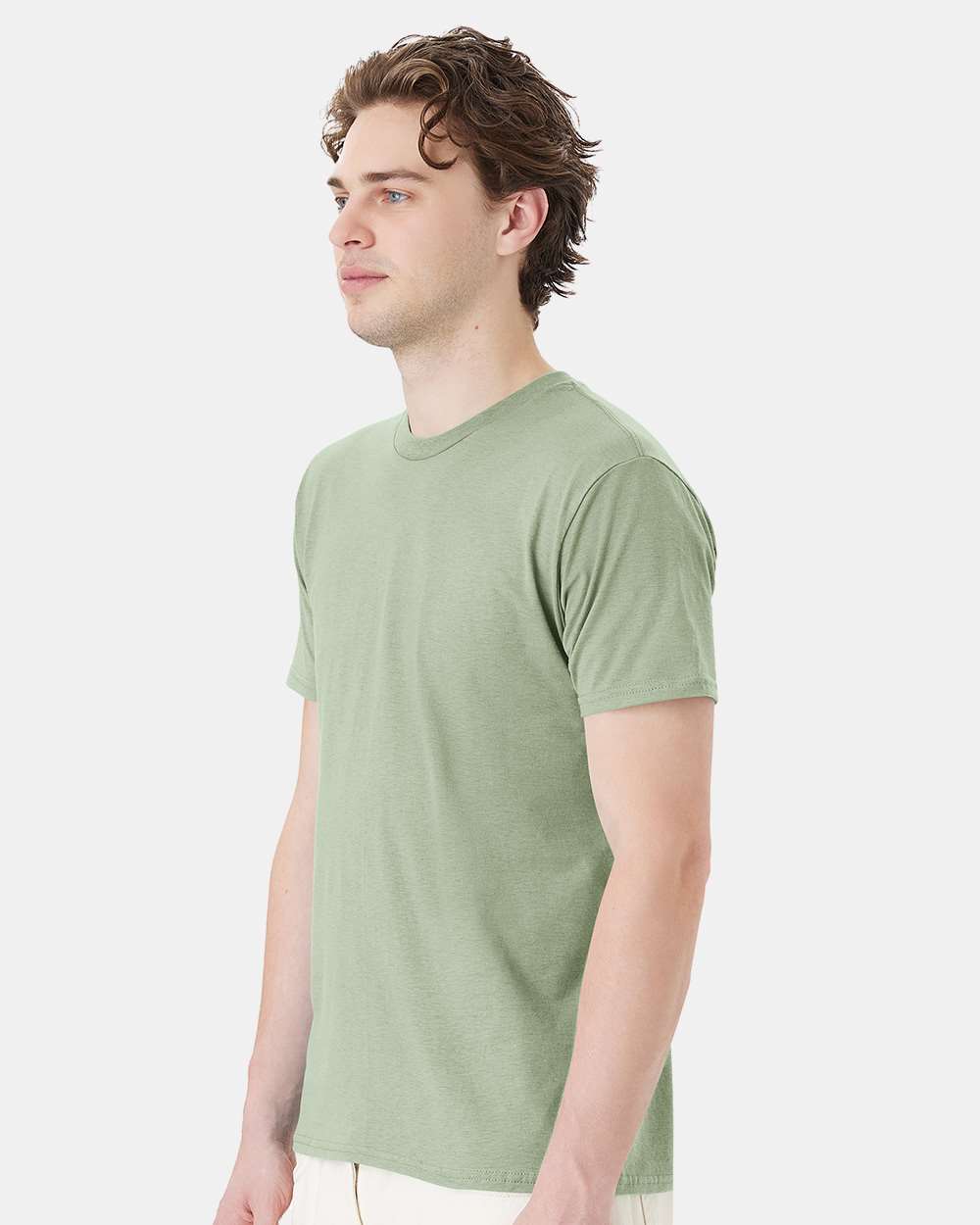 Perfect-T T-Shirt - OnModelSide - B00600163 - Equilibrium Green