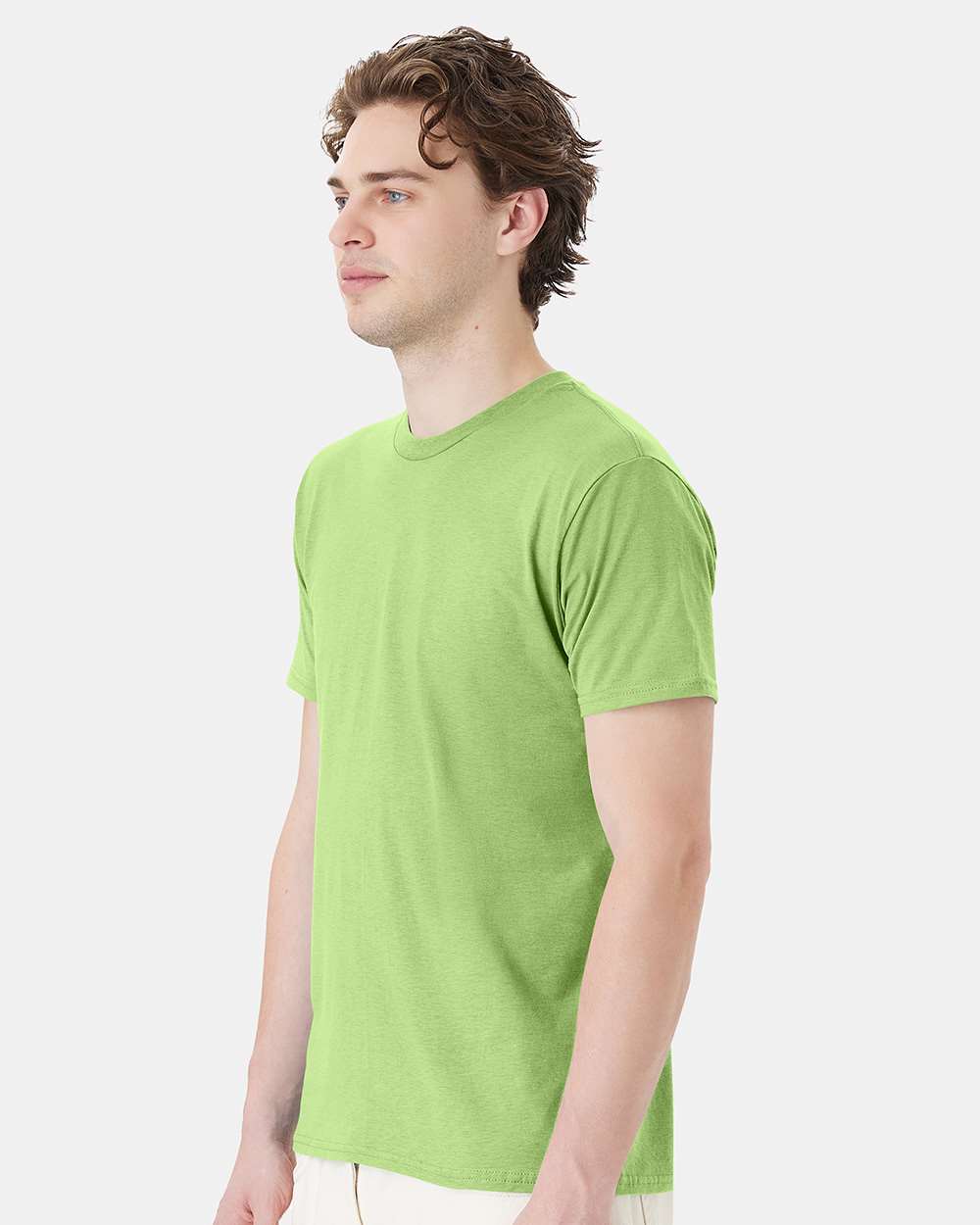 Perfect-T T-Shirt - OnModelSide - B00600173 - Lime