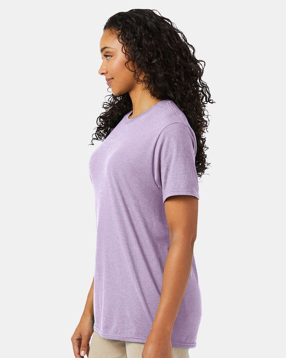 Perfect-T T-Shirt - OnModelSide - B00600213 - Marbled Pale Violet