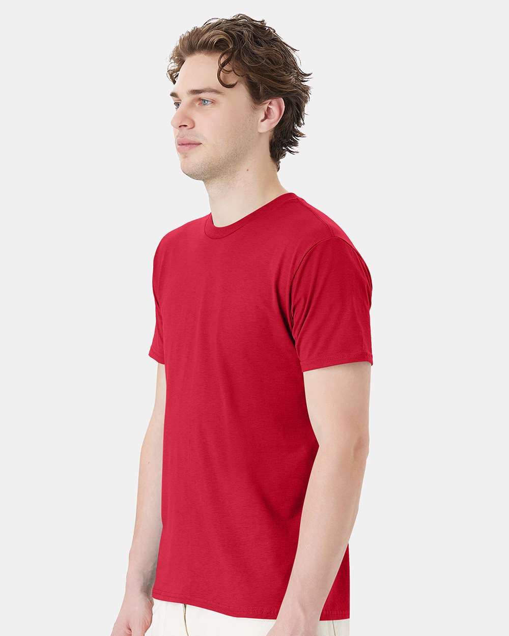 Perfect-T T-Shirt - OnModelSide - B00600223 - Deep Red
