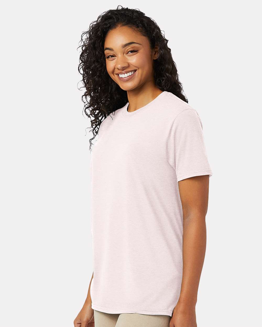 Perfect-T T-Shirt - OnModelSide - B00600313 - Body Blush Heather