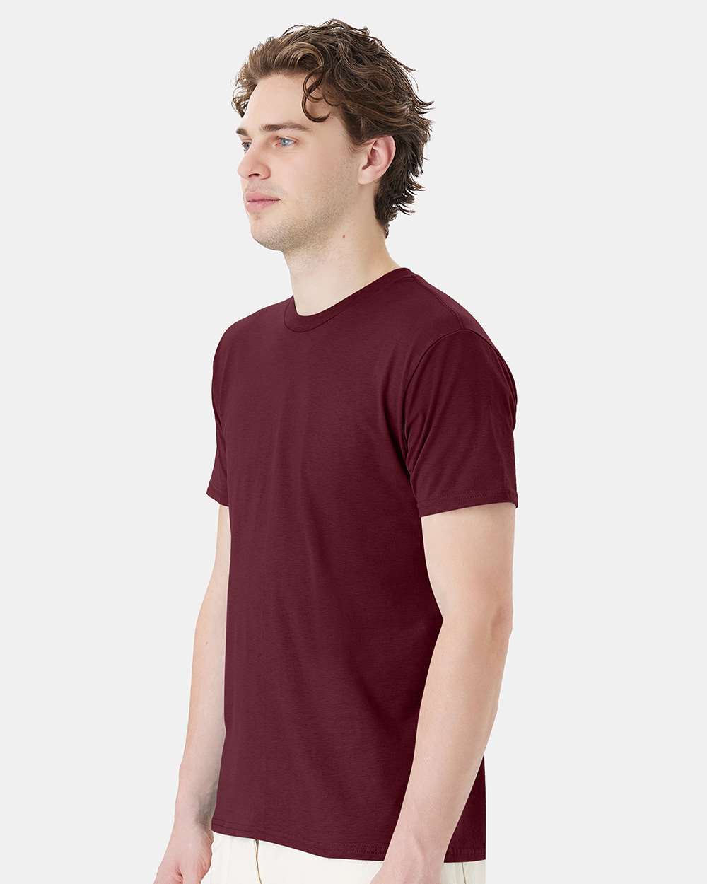 Perfect-T T-Shirt - OnModelSide - B00600533 - Maroon